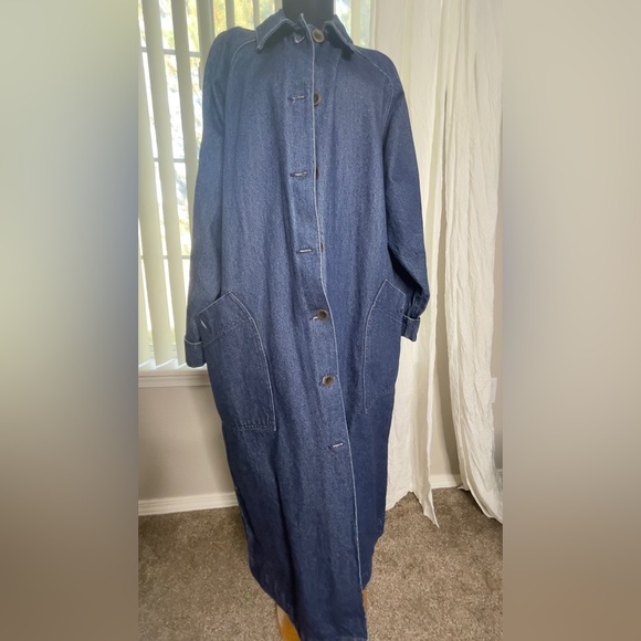 OshKosh B'gosh Jackets & Blazers - Vintage OshKosh B'gosh Dark Blue Jean Jacket